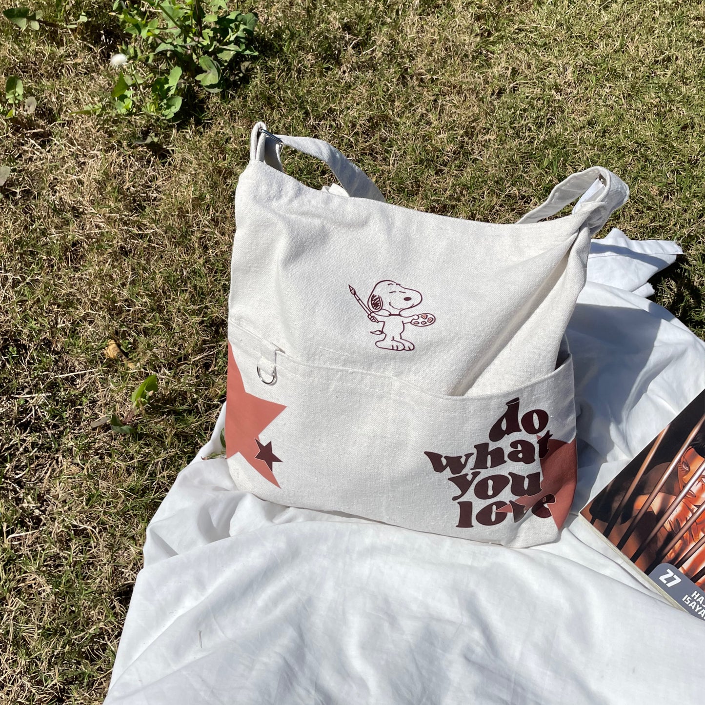 Snoopy messenger bag