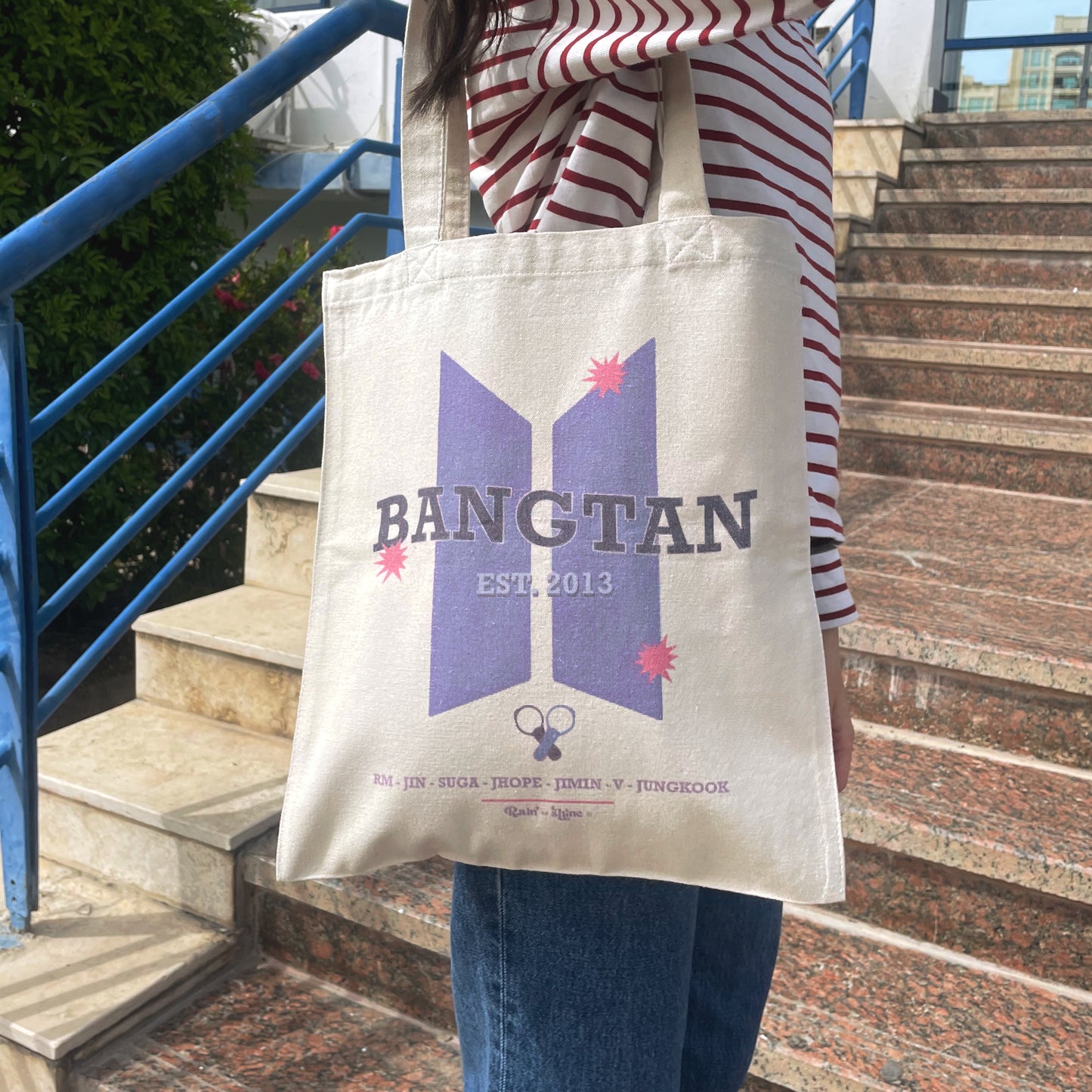 Bangtan tote bag